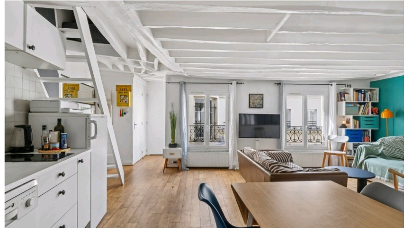 Duplex sans voisin Quartier Opera Garnier