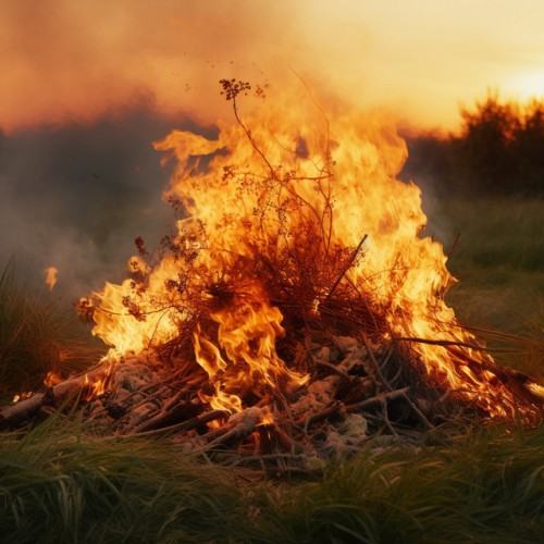 Yoga by the Fire: Binaural Beats for Warm Practice