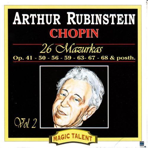 Arthur Rubinstein, Chopin Vol. 2 26 Mazurkas