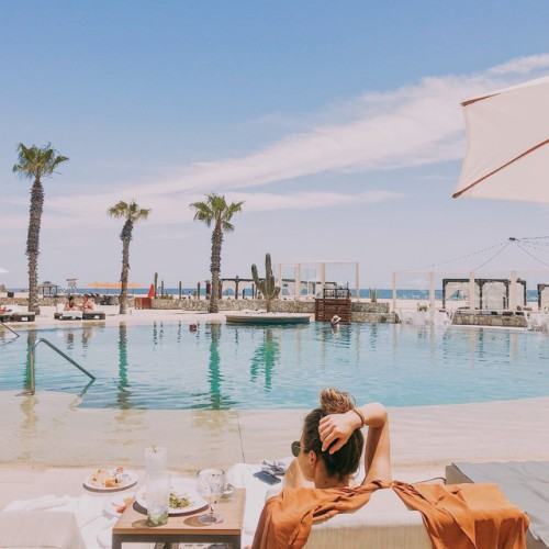 Poolside