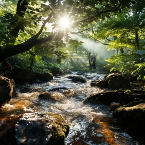 Serenidad De La Cascada: Música Para La Meditación