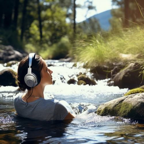 Relaxation Waters: Serene Stream Symphony