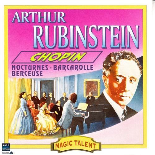 Rubinstein Chopin Nocturnes, barcarolle, berceuse