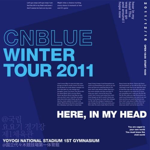 Live-2011 Winter Tour -In My Head-