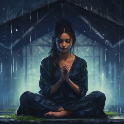 Melodías Meditativas De Lluvia: Música Para La Paz Interior