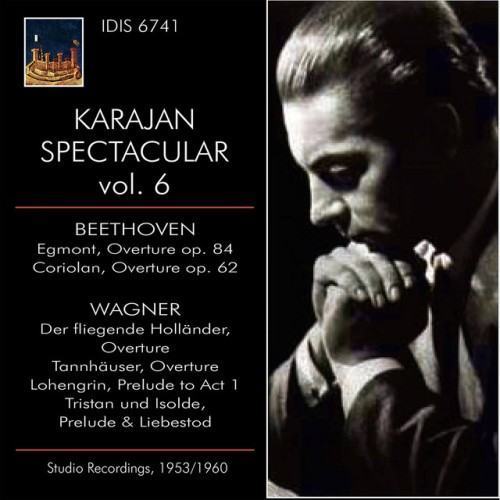 KARAJAN SPECTACLAR VOL VI BEETHOVEN & WAGNER Studio Recordings 1953 - 1960