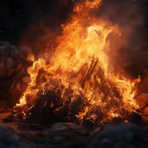 Fire's Embrace: Warm and Soothing Soundscapes
