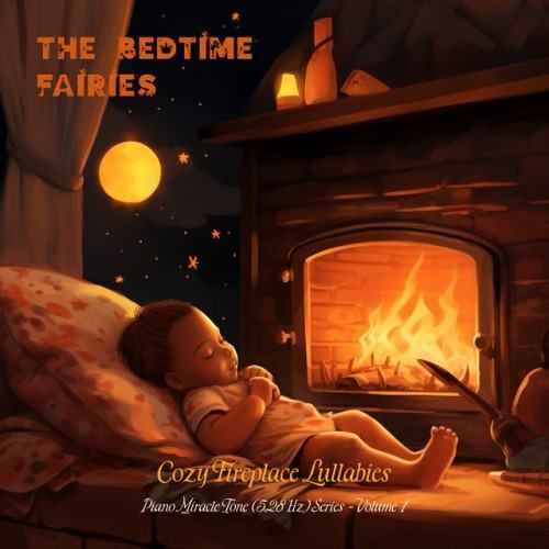 Cozy Fireplace Lullabies Piano Miracle Tone (528 Hz) Series - Volume 1