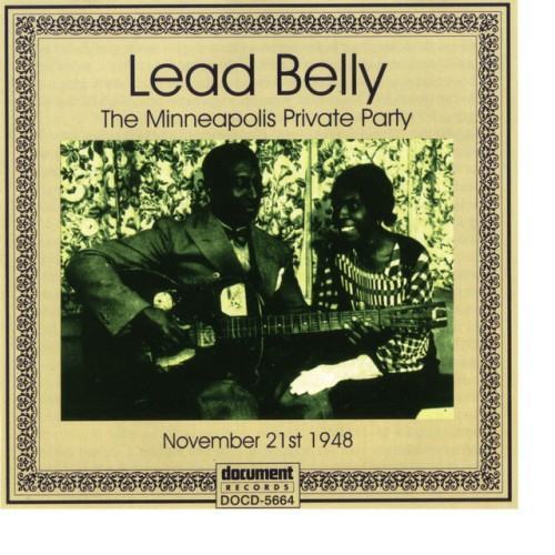 Lead Belly Private Party Minneapolis Minnesota '48