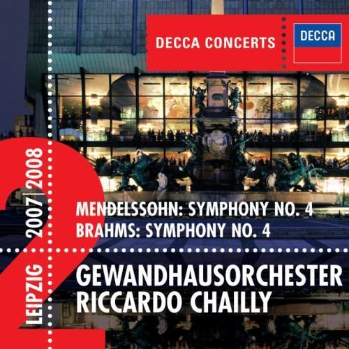 Mendelssohn: Symphony No.4 / Brahms: Symphony No.4