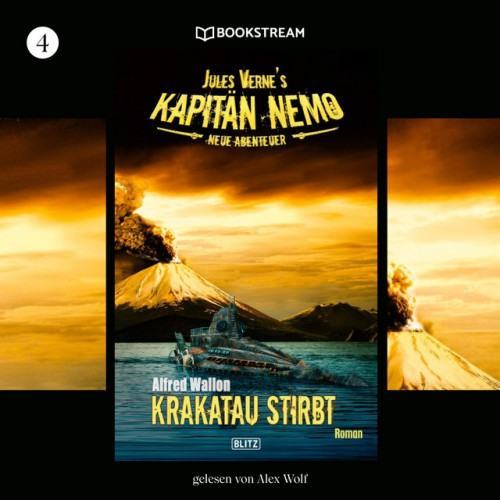 Krakatau stirbt [Jules Vernes Kapitän Nemo - Neue Abenteuer, Folge 4 (Ungekürzt)]
