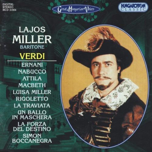 Miller, Lajos: Verdi Arias