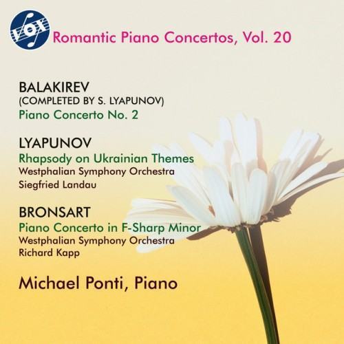 Balakirev, Lyapunov & Bronsart: Works for Piano & Orchestra