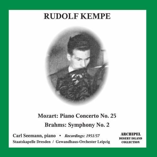 Mozart: Piano Concerto No. 25 in C Major, K. 503 – Brahms: Symphony No. 2 in D Major, Op. 73 (Live)