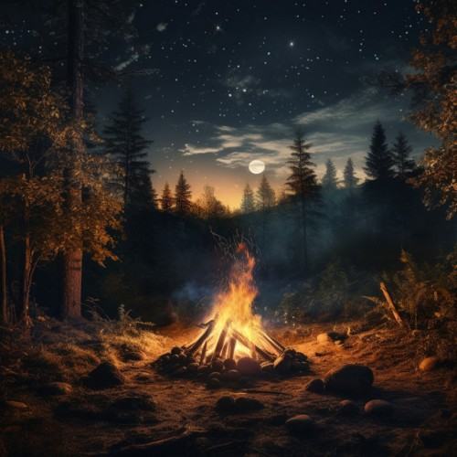 Massage by Firelight: Soothing Crackles