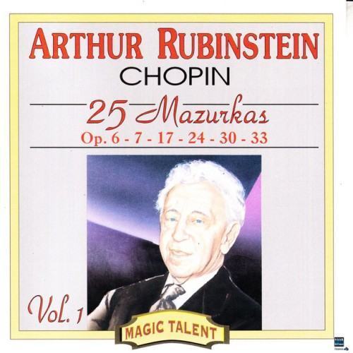 Arthur Rubinstein, Chopin Vol.1 25 Mazurkas