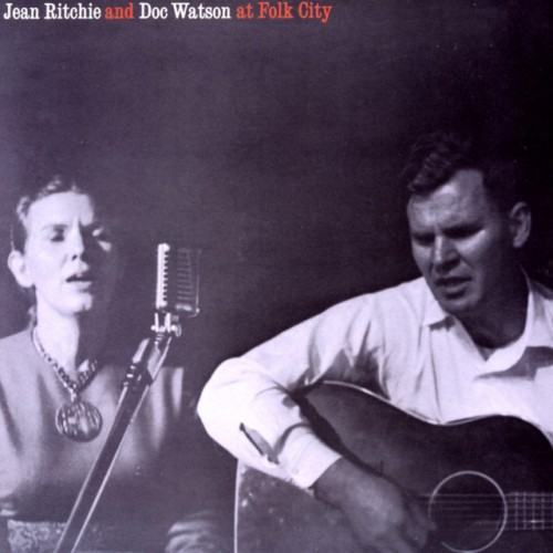 Jean Ritchie and Doc Watson at Folk City