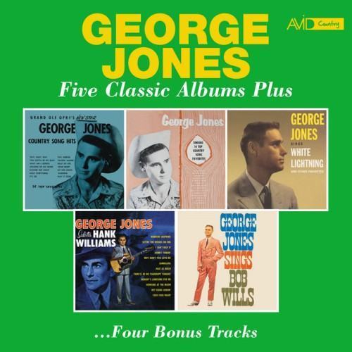 Five Classic Albums Plus (Grand Ole Opry's New Star / George Jones Sings / Sings White Lightning and Other Favorites / Salutes Hank Williams / Sings Bob Wills) (Digitally Remastered)