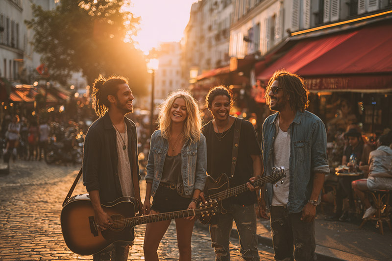 Musicians in Paris