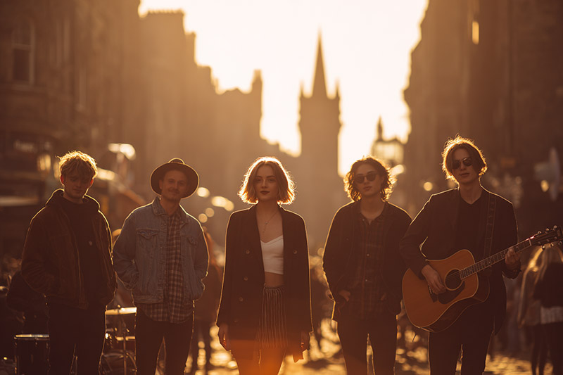 Musicians in Edinburgh