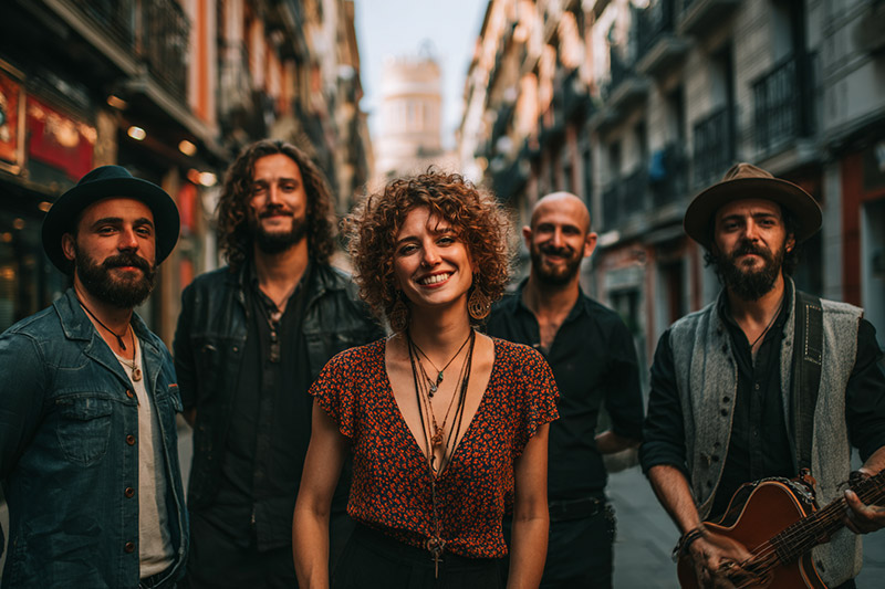 Musicians in Madrid