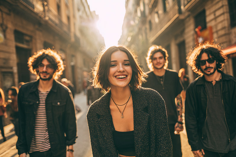 Musicians in Barcelona