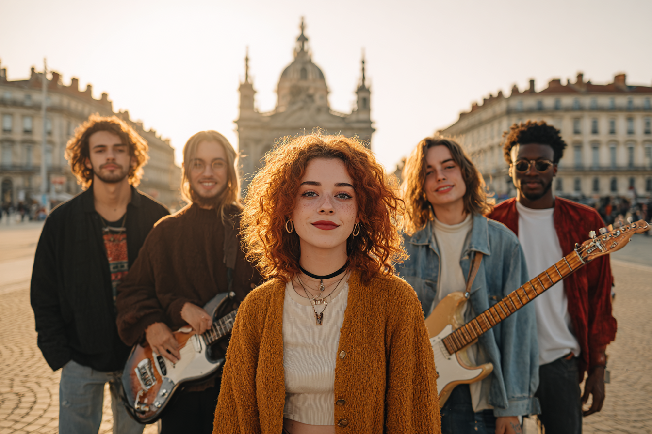 Musicians in Lyon