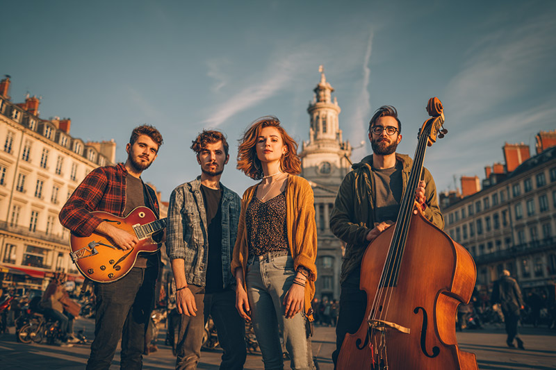 Musicians in Lyon