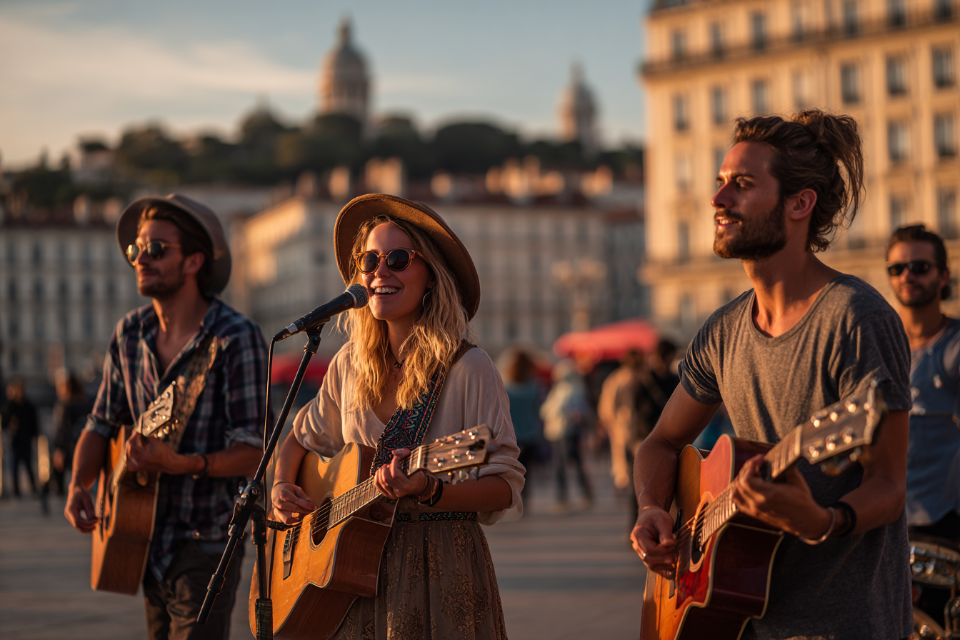 Musicians in Lyon