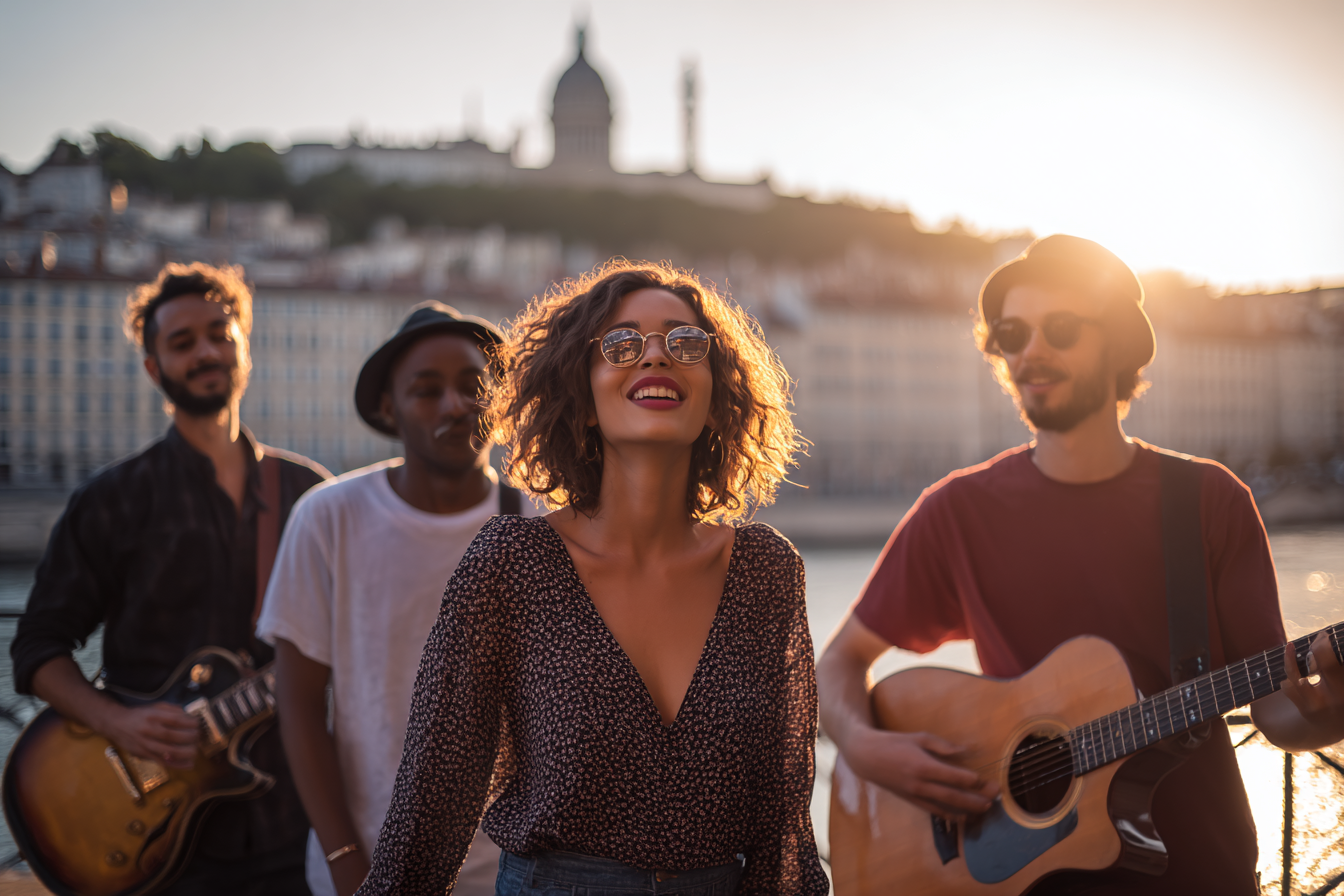 Musicians in Lyon