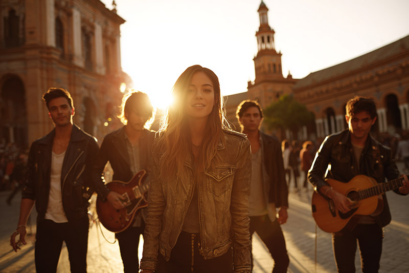 Musicians in Sevilla