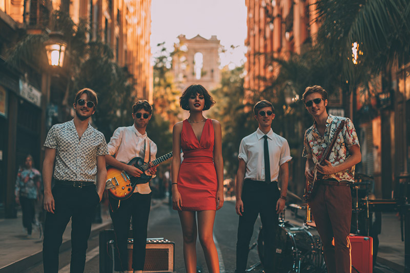 Musicians in Málaga