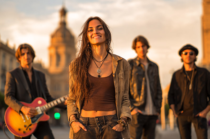 Musicians in Málaga