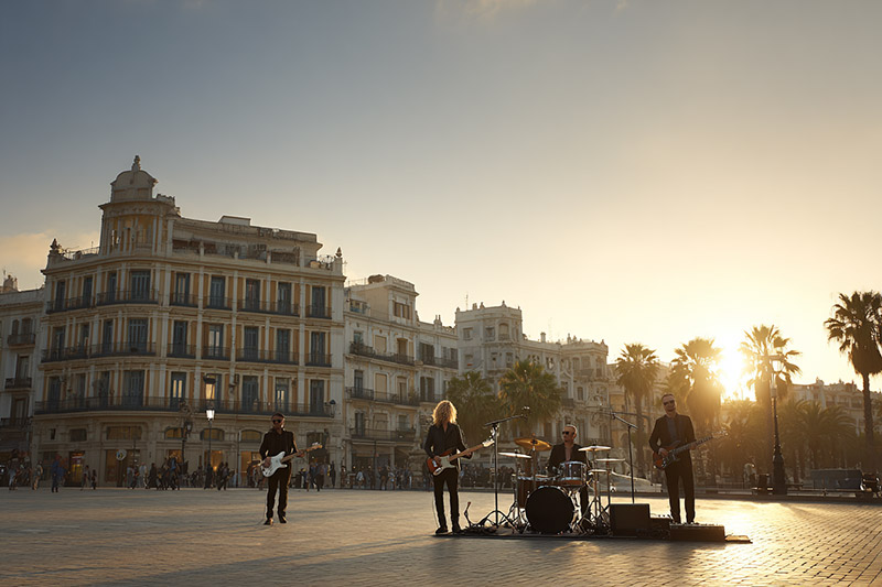 Musicians in Málaga