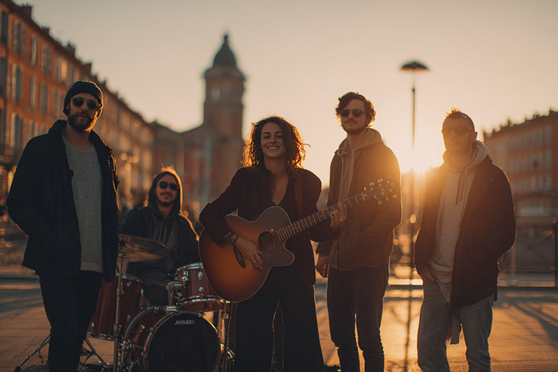 Musicians in Toulouse