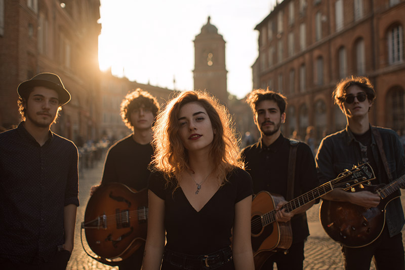 Musicians in Toulouse