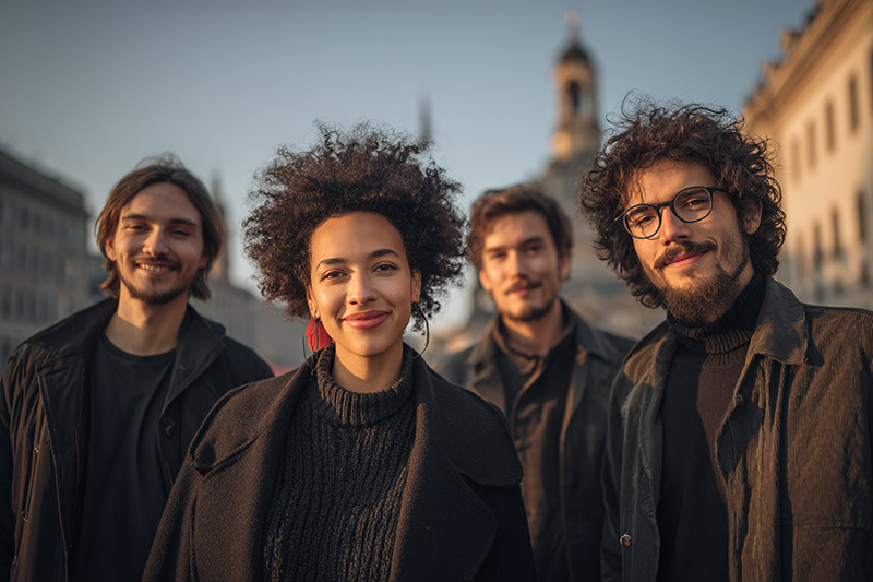 Musicians in Dresden
