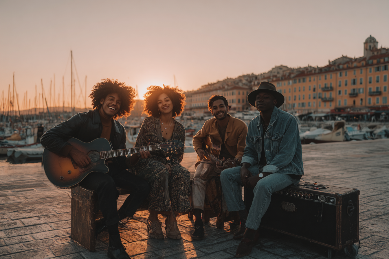 Musicians in Nice