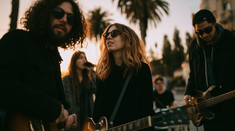 guitariste in Los Angeles