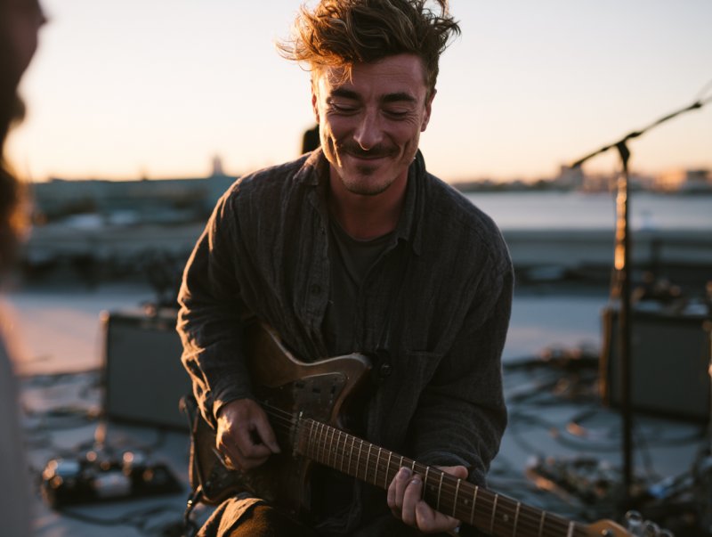 guitariste in Philadelphie