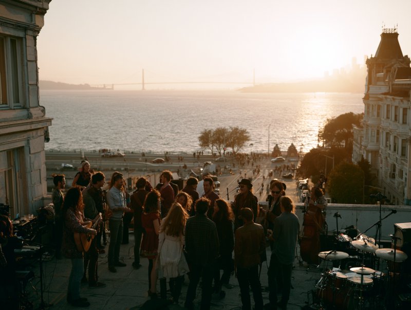 Musicians in San Francisco