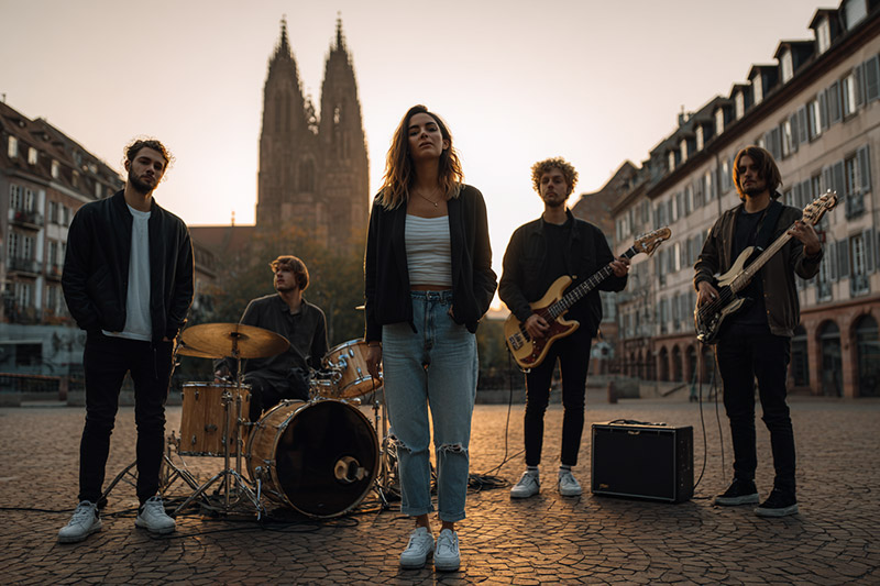 Musicians in Strasbourg