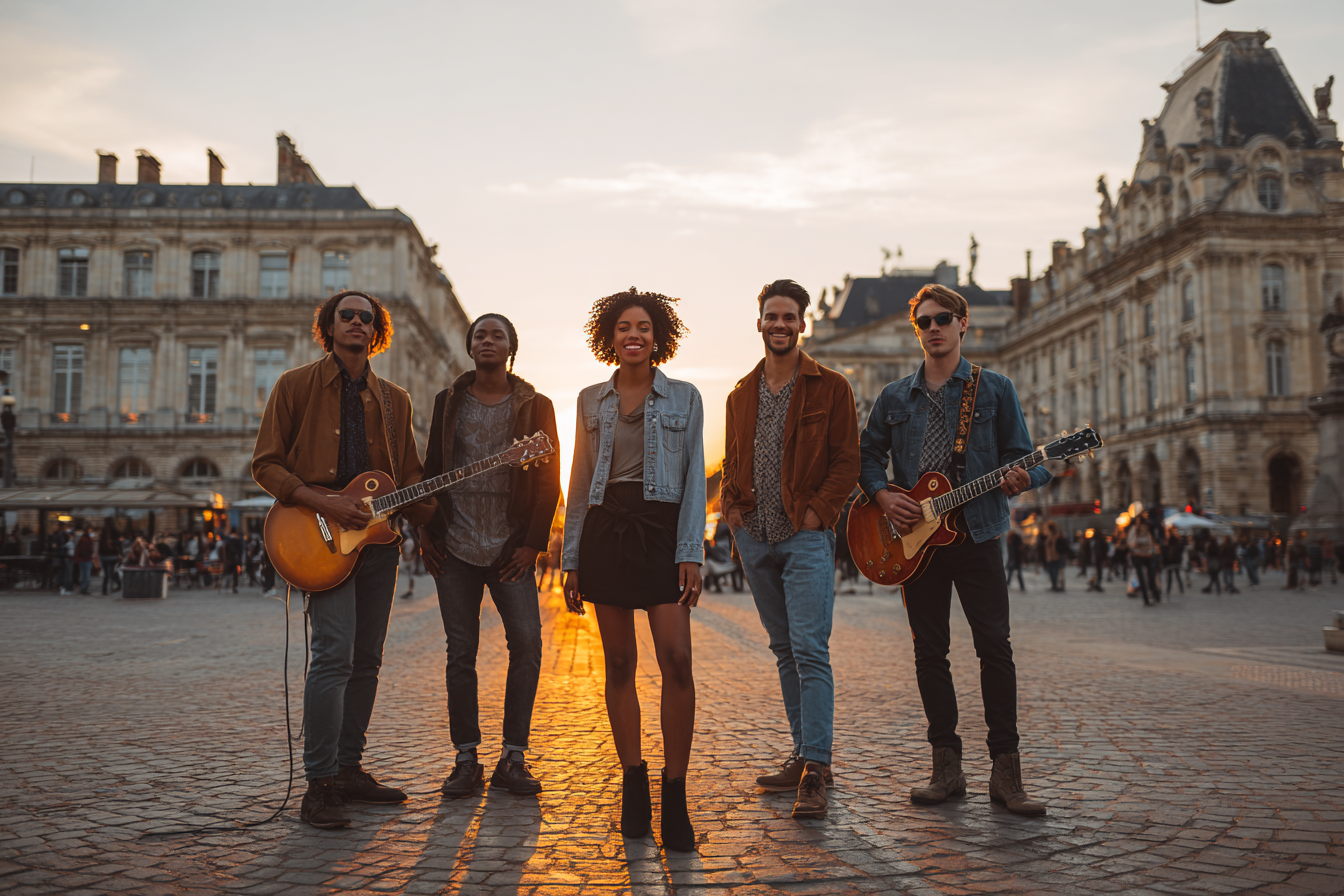 Musicians in Bordeaux