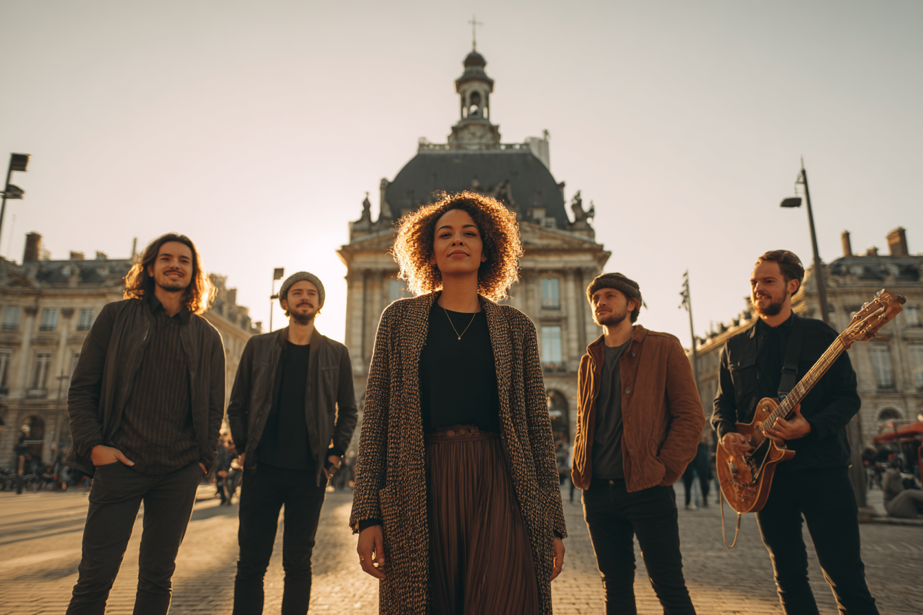 Musicians in Bordeaux