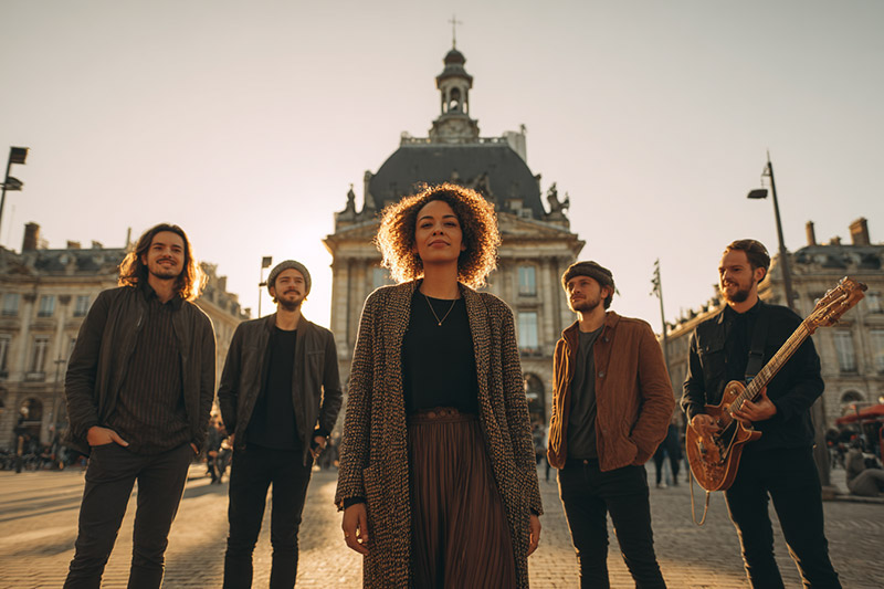 Musicians in Bordeaux