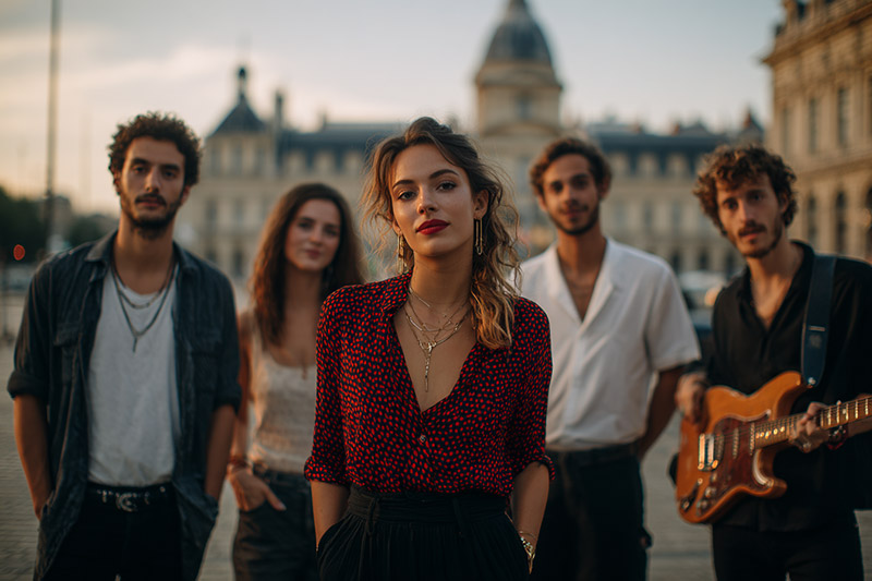 Musicians in Bordeaux