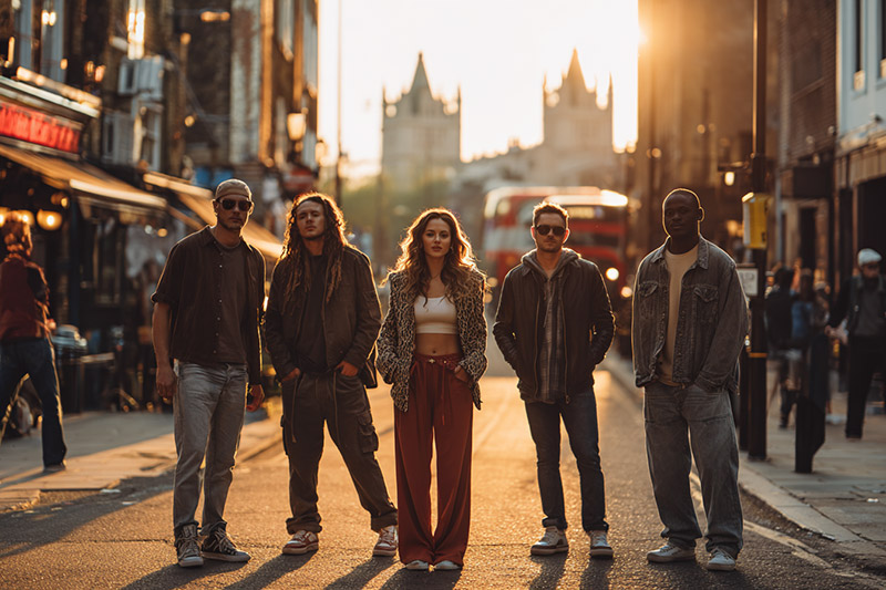 Musicians in Londres