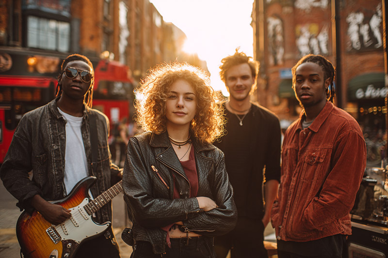 Musicians in Londres