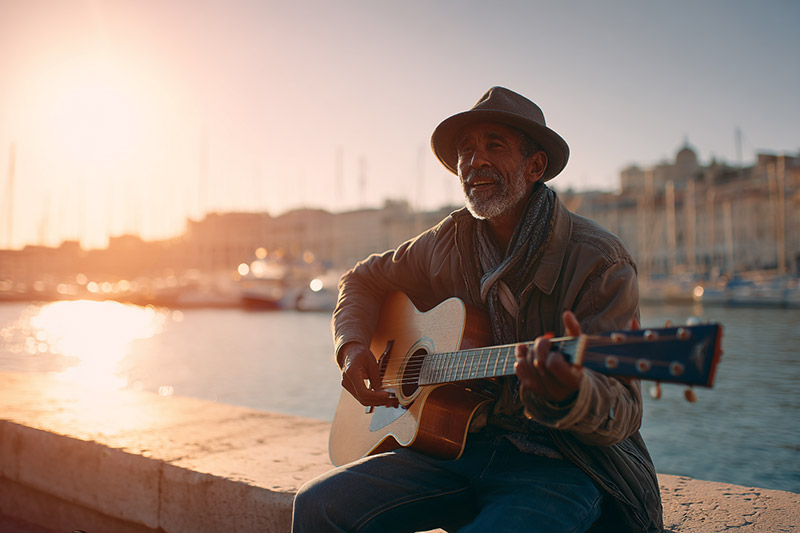 Musicians in Marseille
