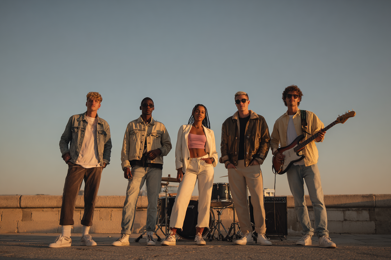 Musicians in Marseille